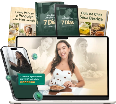 Tudo o que recebes no Desafio Emagrece Rápido